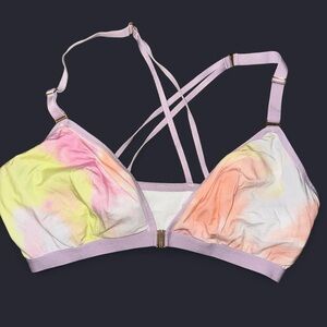 Cacique multicoloured tie-dye bralette Size 40DD